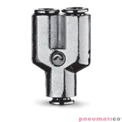 Tr&oacute;jnik wtykowy typu Y serii 6560 10 mm CAMOZZI 6560-10