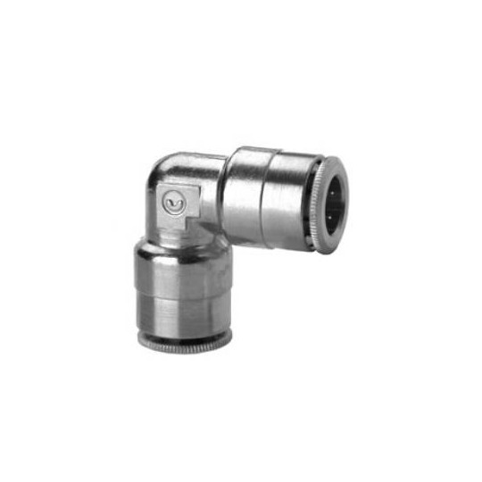 Złączka wtykowa kątowa serii 6550 10 mm CAMOZZI 6550-10 Złączka wtykowa kątowa serii 6550 10 mm CAMOZZI 6550-10