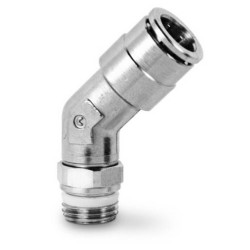 Złączka wtykowa kątowa serii S6110 10 mm G1/2" CAMOZZI S6110-10-12