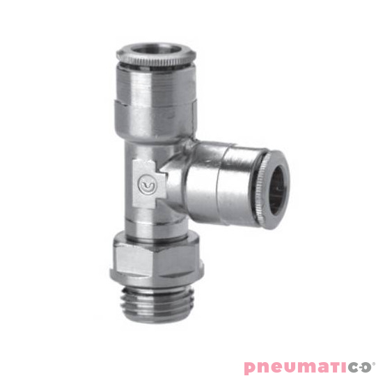 Trójnik wtykowy boczny serii 6442 5 mm M5 CAMOZZI 6442-5-M5 Trójnik wtykowy boczny serii 6442 5 mm M5 CAMOZZI 6442-5-M5