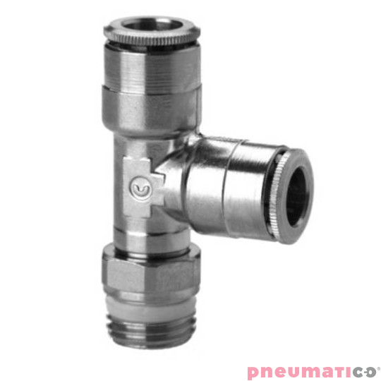 Tr&oacute;jnik wtykowy boczny serii S6440 14 mm G1/2" CAMOZZI S6440-14-12