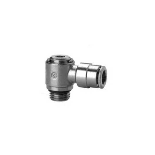 Złączka wtykowa kątowa obrotowa serii 6622 4 mm M5 CAMOZZI 6622-4-M5 Złączka wtykowa kątowa obrotowa serii 6622 4 mm M5 CAMOZZI 6622-4-M5