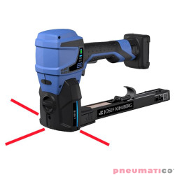 Zszywacz akumulatorowy z laserem krzyżowym JOSEF KIHLBERG 15/18mm a.560BCL