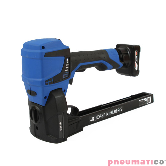Zszywacz akumulatorowy z laserem z przodu JOSEF KIHLBERG 15/18mm a.560BFL Zszywacz akumulatorowy z laserem z przodu JOSEF KIHLBERG 15/18mm a.560BFL