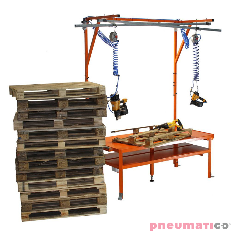 Stół do naprawy palet PNEUMATICO WT1 Stół do naprawy palet PNEUMATICO WT1