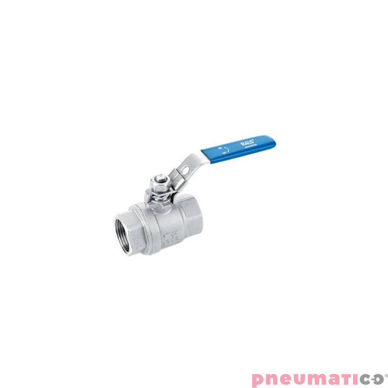 Zaw&oacute;r kulowy - dwudrogowy 2-częściowy ręczny TYP BV200 FG12 S6R