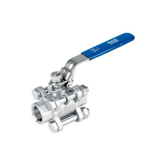 Zaw&oacute;r kulowy - dwudrogowy 3-częściowy ręczny TYP BV300 FG16 S6P