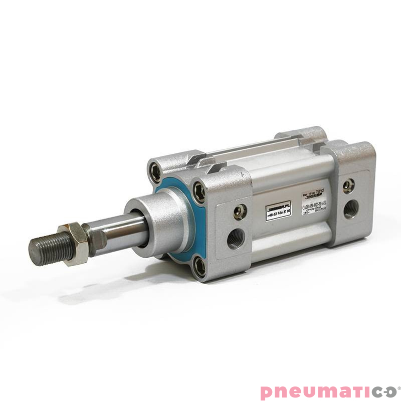 Siłownik pneumatyczny profilowy ISO15552 D50x25 PNEUMATICO CADD-050-0025-MA-EL Siłownik pneumatyczny profilowy ISO15552 D50x25 PNEUMATICO CADD-050-0025-MA-EL