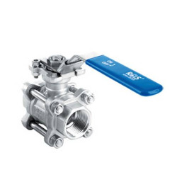 Zawór kulowy - dwudrogowy 3-częściowy z kołnierzem ISO 5211 TYP BV301 FG10 S6P