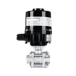 Zaw&oacute;r kulowy - dwudrogowy 3-częściowy z kołnierzem ISO 5211 TYP BV301 z napędem elektrycznym 24VAC/DC (E20) E20BV301 B080 S6P