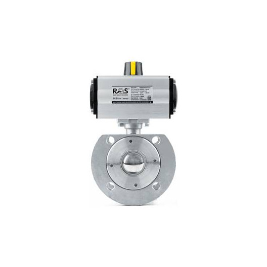 Zawór kulowy - kołnierzowy "WAFER" TYP BV211 z napędem jednostronnego działania - PSR PSBV211 P040 S6R Zawór kulowy - kołnierzowy "WAFER" TYP BV211 z napędem jednostronnego działania - PSR PSBV211 P040 S6R