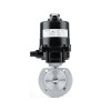 Zaw&oacute;r kulowy - kołnierzowy "WAFER" TYP BV211 z napędem elektrycznym 24VAC/DC (E20) E20BV211 P040 S6R