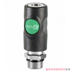 Szybkozłącze bezpieczne ze stali nierdzewnej z gw.zew 3/8" PREVOST ESI 071152HE