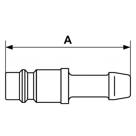 Adapter końcówki węża PREVOST 10mm Adapter końcówki węża PREVOST 10mm