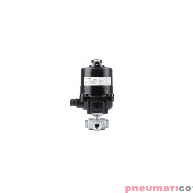 Zawór kulowy - trójdrogowy z kołnierzem ISO 5211 130 BAR KULA "L" TYP BV531 E10BV531 FG02 S6R Zawór kulowy - trójdrogowy z kołnierzem ISO 5211 130 BAR KULA "L" TYP BV531 E10BV531 FG02 S6R