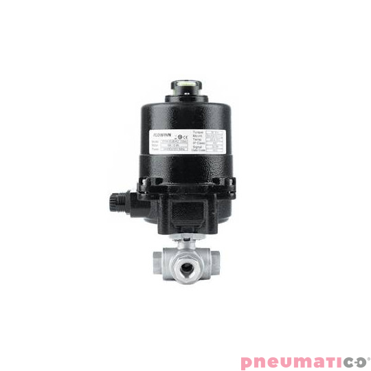 Zawór kulowy - trójdrogowy z kołnierzem ISO 5211 130 BAR KULA "L" TYP BV531 E10BV531 FG02 S6R Zawór kulowy - trójdrogowy z kołnierzem ISO 5211 130 BAR KULA "L" TYP BV531 E10BV531 FG02 S6R