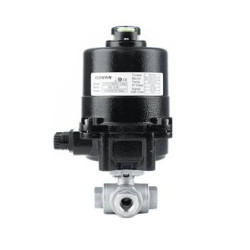 Zaw&oacute;r kulowy - tr&oacute;jdrogowy z kołnierzem ISO 5211 130 BAR KULA "L" TYP BV531 E10BV531 FG03 S6R