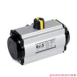 Pneumatyczny napęd obrotowy dwustronnego działania TYP PDA PDA40F35X11