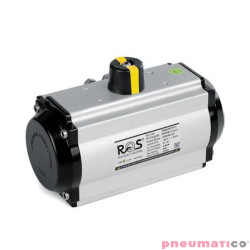 Pneumatyczny napęd obrotowy jednostronnego działania TYP PSR PSR160F1012X27