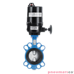 Przepustnica do og&oacute;lnych zastosowań TYP 600 z przekładnią R600XE73 RQS