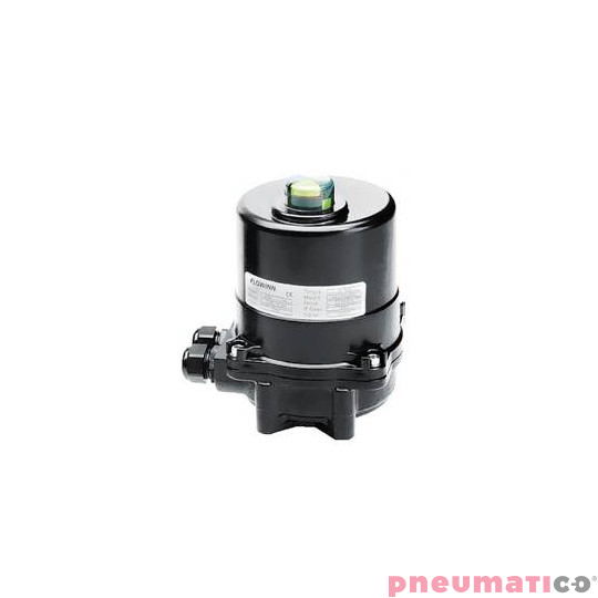 Elektryczny napęd obrotowy TYP EFM0.3/5/8 (X) przesterowanie kluczem 230 VAC EFM0.5H(X)X-I-jB-T3W-14F357 RQS