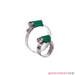 Opaska ślimakowa alu-cynk na wąż PCV 8-12mm WOP8