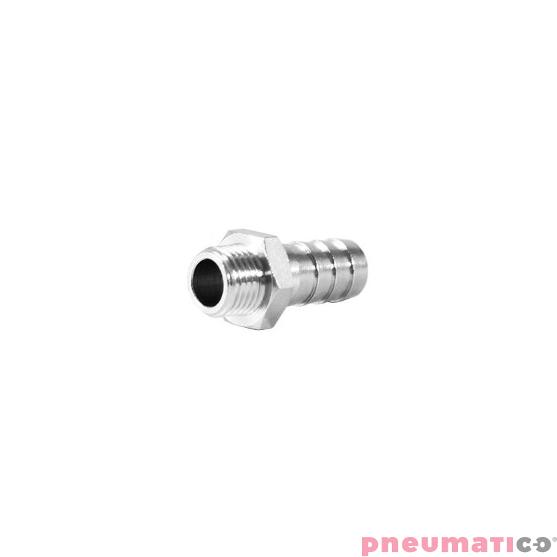 Złącze na wąż 12mm gw. zew. 1/4" RQS GT1412 Złącze na wąż 12mm gw. zew. 1/4" RQS GT1412