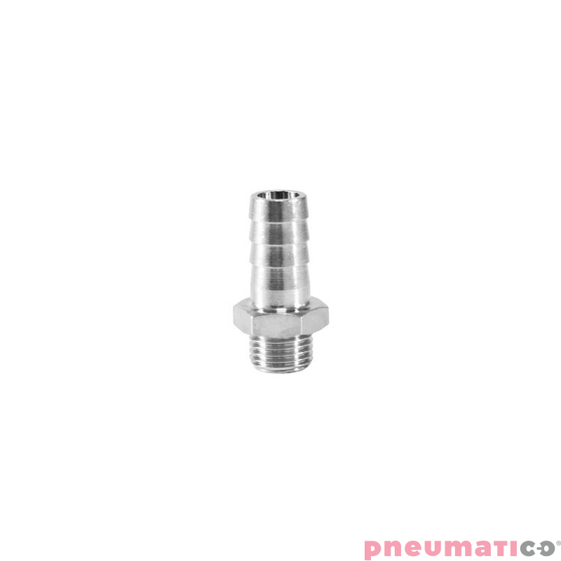 Złącze na wąż 12mm gw. zew. 1/4" RQS GT1412 Złącze na wąż 12mm gw. zew. 1/4" RQS GT1412