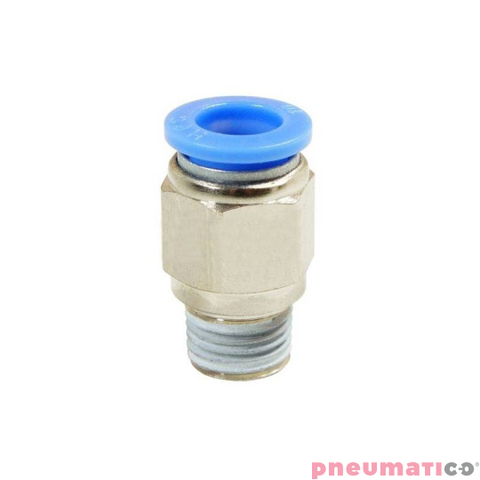 Złączka wtykowa prosta TEKALAN RQSG 12 gw. zewnętrzny 1/2" RQS RQSG1212 Złączka wtykowa prosta TEKALAN RQSG 12 gw. zewnętrzny 1/2" RQS RQSG1212