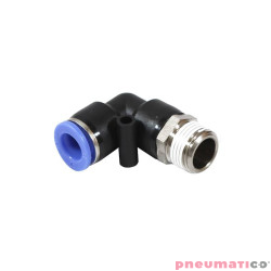 Złączka wtykowa kątowa TEKALAN RQS 10 mm gw. zew. 3/8" RQSL3810