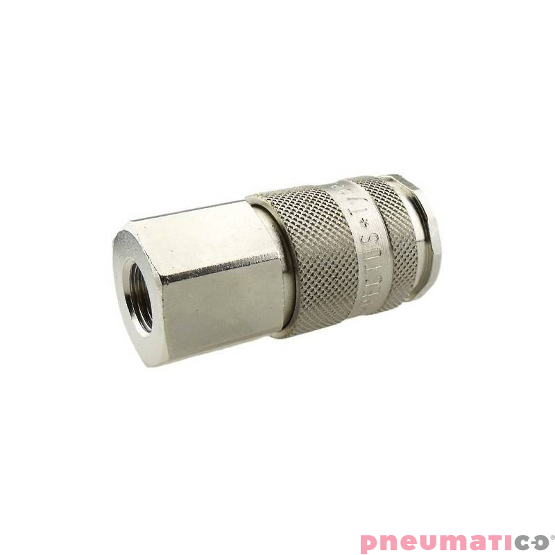 Szybkozłącze żeńskie przemysłowe z gw.wew typ 27KA DN10 1/2" RQS 27KAIW21MPN Szybkozłącze żeńskie przemysłowe z gw.wew typ 27KA DN10 1/2" RQS 27KAIW21MPN