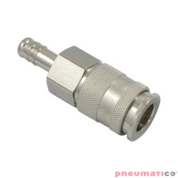 Szybkozłącze żeńskie przemysłowe na wąż typ 27KA DN10 16 mm RQS 27KATF16MPN