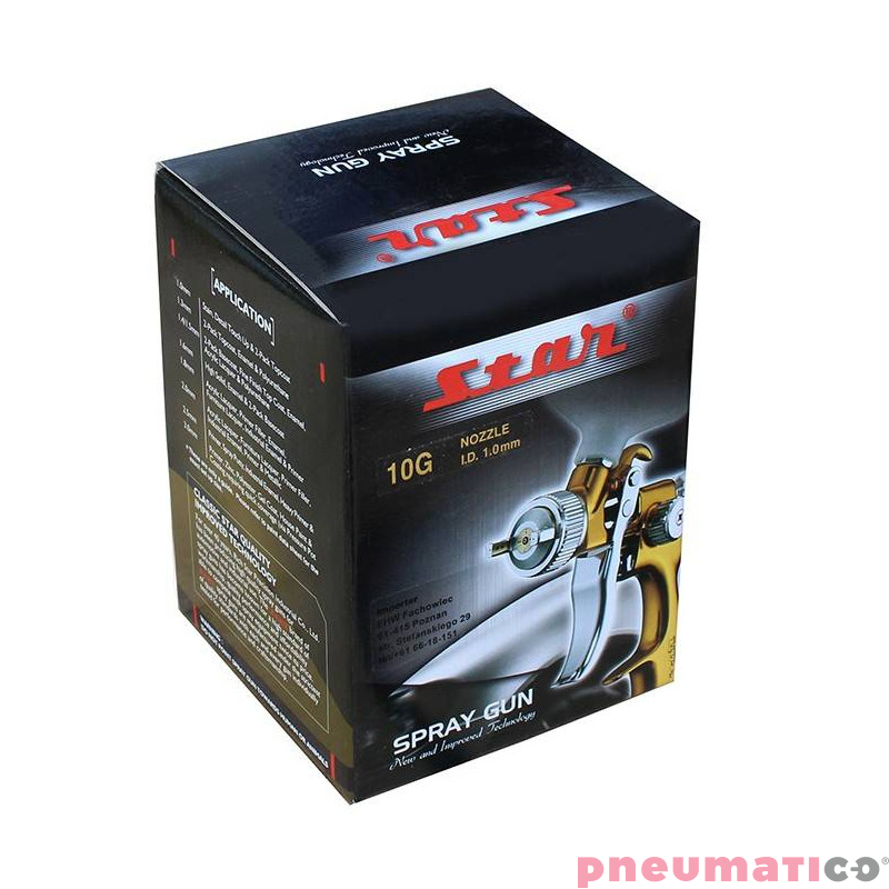 Pistolet zaprawkowy STAR MINI SLV EVO-T-106 1,0 mm Pistolet zaprawkowy STAR MINI SLV EVO-T-106 1,0 mm