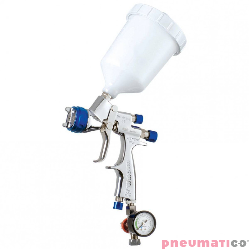 Pistolet lakierniczy WALCOM Genesi GEO z g&oacute;rnym zbiornikiem 1,5 mm