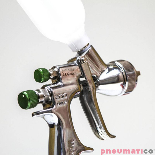 Pistolet lakierniczy WALCOM EGO HVLP MINI z g&oacute;rnym zbiornikiem 0,7 mm