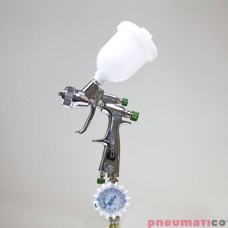 Pistolet lakierniczy WALCOM EGO HVLP MINI z g&oacute;rnym zbiornikiem 0,7 mm