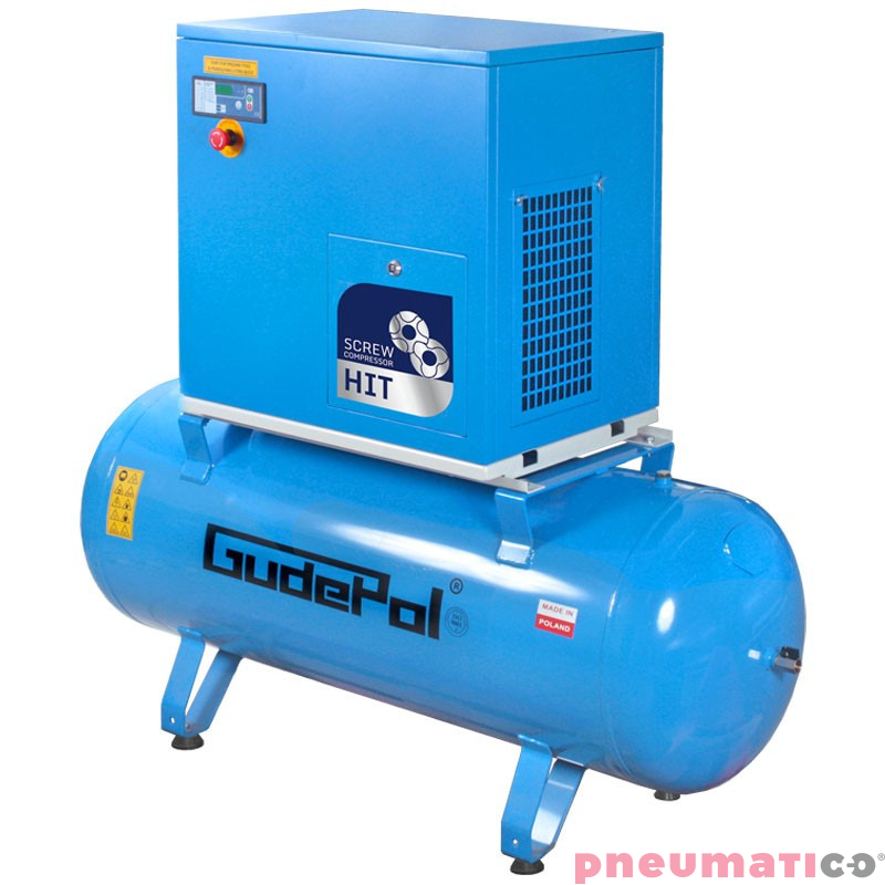 Kompresor - Sprężarka śrubowa Gudepol HIT 5 270l Kompresor - Sprężarka śrubowa Gudepol HIT 5 270l