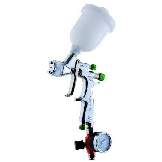 Pistolet lakierniczy WALCOM EGO HVLP MINI z g&oacute;rnym zbiornikiem 1,0 mm
