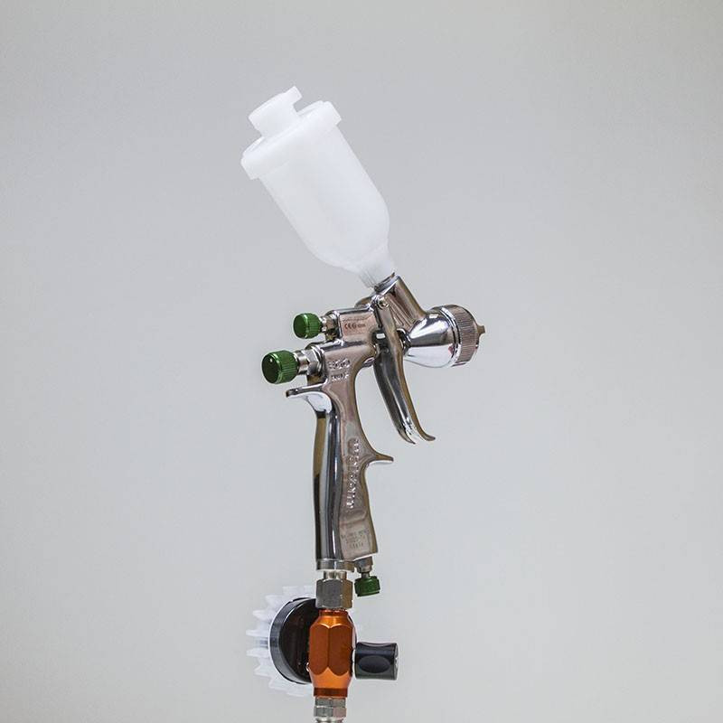 Pistolet lakierniczy WALCOM EGO HVLP MINI z g&oacute;rnym zbiornikiem 1,0 mm