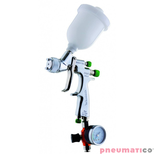 Pistolet lakierniczy WALCOM EGO HVLP MINI z g&oacute;rnym zbiornikiem 1,4 mm