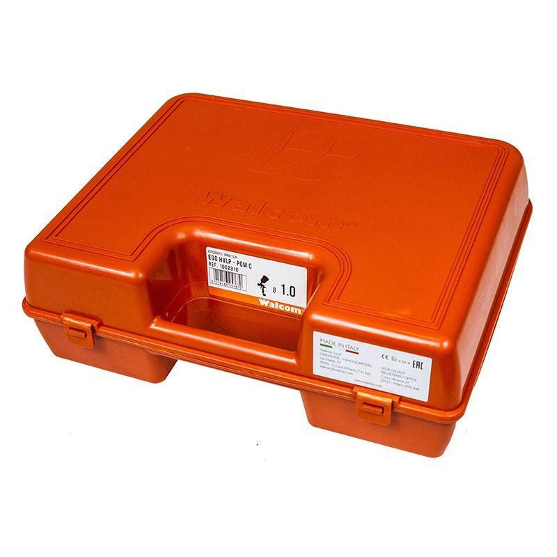 Pistolet lakierniczy WALCOM EGO HVLP MINI z g&oacute;rnym zbiornikiem 1,0 mm