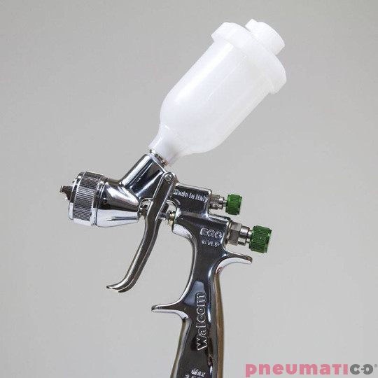 Pistolet lakierniczy WALCOM EGO HVLP MINI z g&oacute;rnym zbiornikiem 1,4 mm