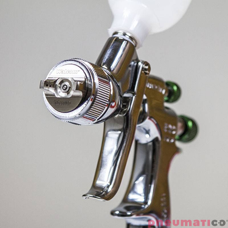 Pistolet lakierniczy WALCOM EGO HVLP MINI z g&oacute;rnym zbiornikiem 1,4 mm