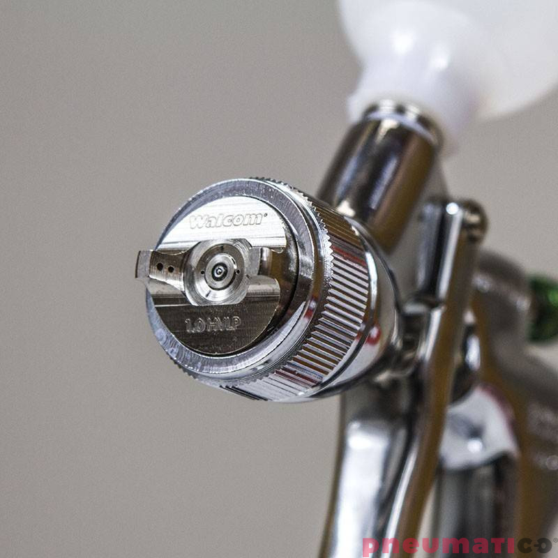 Pistolet lakierniczy WALCOM EGO HVLP MINI z g&oacute;rnym zbiornikiem 1,4 mm