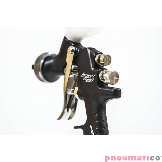 Pistolet lakierniczy Iwata Air Gunsa Junior AZ4 HTE-S Impact z górnym zbiornikiem 70 ml - dysza 0,8 mm Pistolet lakierniczy Iwata Air Gunsa Junior AZ4 HTE-S Impact z górnym zbiornikiem 70 ml - dysza 0,8 mm