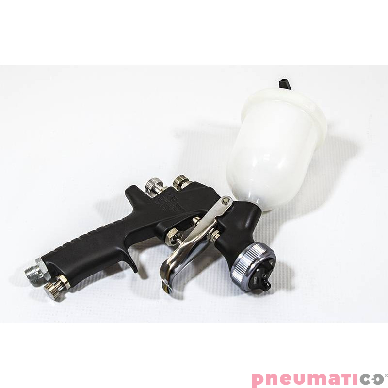 Pistolet lakierniczy Iwata Air Gunsa Junior AZ4 HTE-S Impact z górnym zbiornikiem 70 ml - dysza 0,8 mm Pistolet lakierniczy Iwata Air Gunsa Junior AZ4 HTE-S Impact z górnym zbiornikiem 70 ml - dysza 0,8 mm