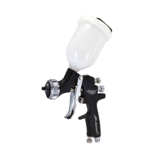 Pistolet lakierniczy Iwata Air Gunsa Junior AZ4 HTE-S Impact z górnym zbiornikiem 200 ml - dysza 1,5 mm Pistolet lakierniczy Iwata Air Gunsa Junior AZ4 HTE-S Impact z górnym zbiornikiem 200 ml - dysza 1,5 mm