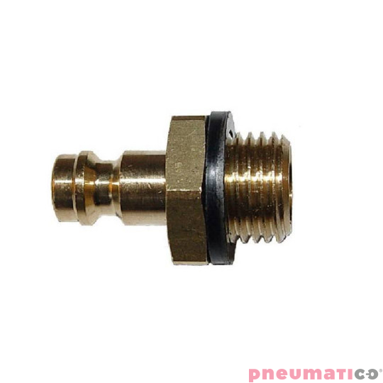 Szybkozłącze niskociśnieniowe męskie z gw. zew. typ 21KA 3/8" RQS 21SFAW17MXX