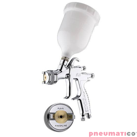 Pistolet lakierniczy DeVilbiss FLG z g&oacute;rnym zbiornikiem