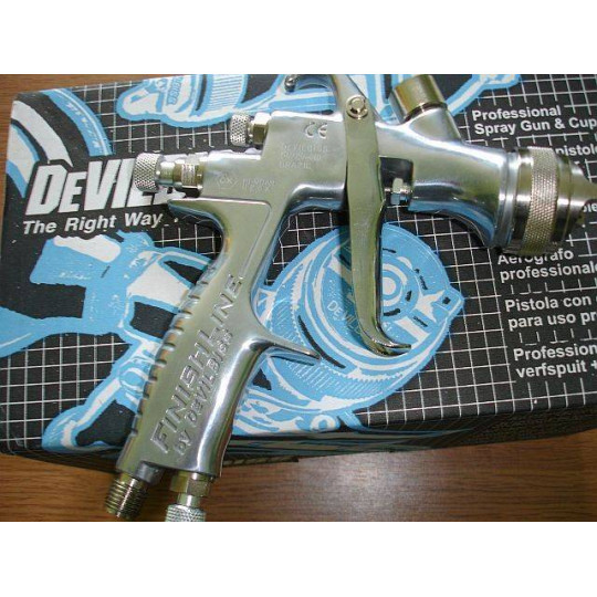Pistolet lakierniczy DeVilbiss FLG z górnym zbiornikiem 1,3 mm Pistolet lakierniczy DeVilbiss FLG z górnym zbiornikiem 1,3 mm